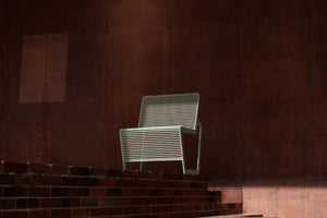 Arne Outdoor Chair in Green Finish