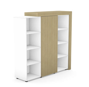 Auttica Wardrobe 1530X450X1520 Door 2B Shelves Wu At 12 Wh Vincenza Oak
