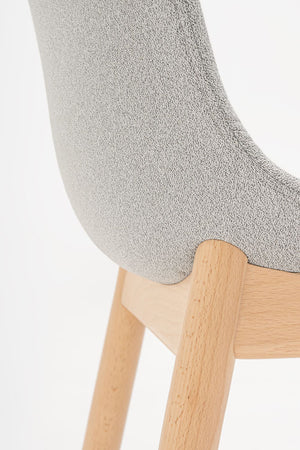 Baltic 2 Classic Chair with Four Wooden Legs Detail