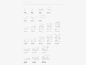 Cactus Nature Inspired Rectangular Bookcase Dimensions