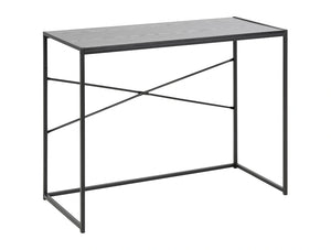 Emily Home Office Desk - Ash Black