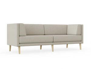 Lenny 2 Seater Low Back Chair