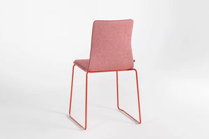 Linar Plus Wooden Chair With Cushion Cross Base 12
