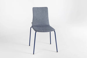 Linar Plus Wooden Chair With Cushion Metal Legs 11