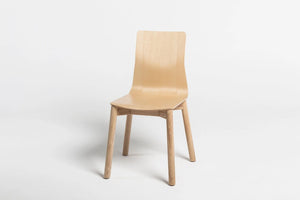 Linar Plus Wooden Chair With Cushion Metal Legs 7