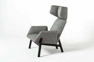 Manta Armchair Club Wooden Leg Ma1L 16