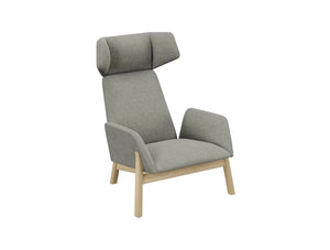 Manta Armchair Lounge Wooden Leg Ma1Z Not Manta Ma 1Z D Ash Me60003