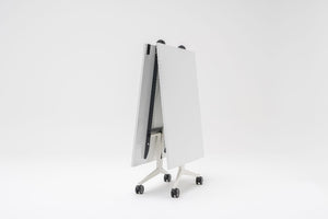 Plex Folding White Board Table on Castors 3