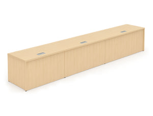 Rectangular Shaped Wooden Meeting Room Table 2