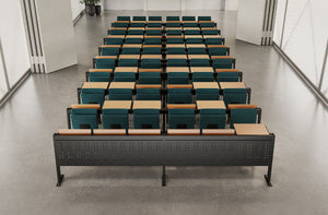 Simpson Auditorium Seating with Indoor Plant in Wide Space Setting