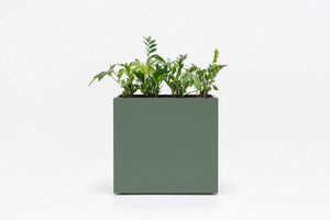 Standard Freestanding Planters in Green Finish