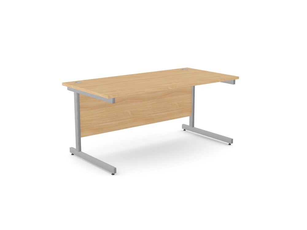 Custom Ashford Metal Leg Straight Desk - Ref: ABVCKM