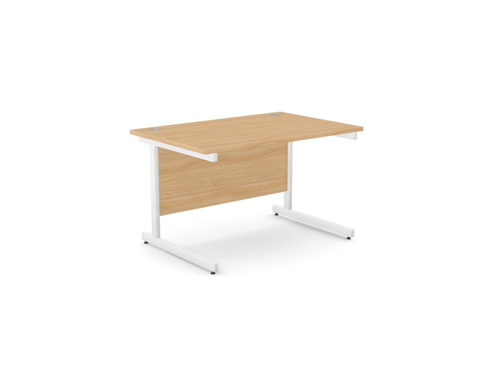 Custom Ashford Metal Leg Straight Desk - Ref: KSMMA3