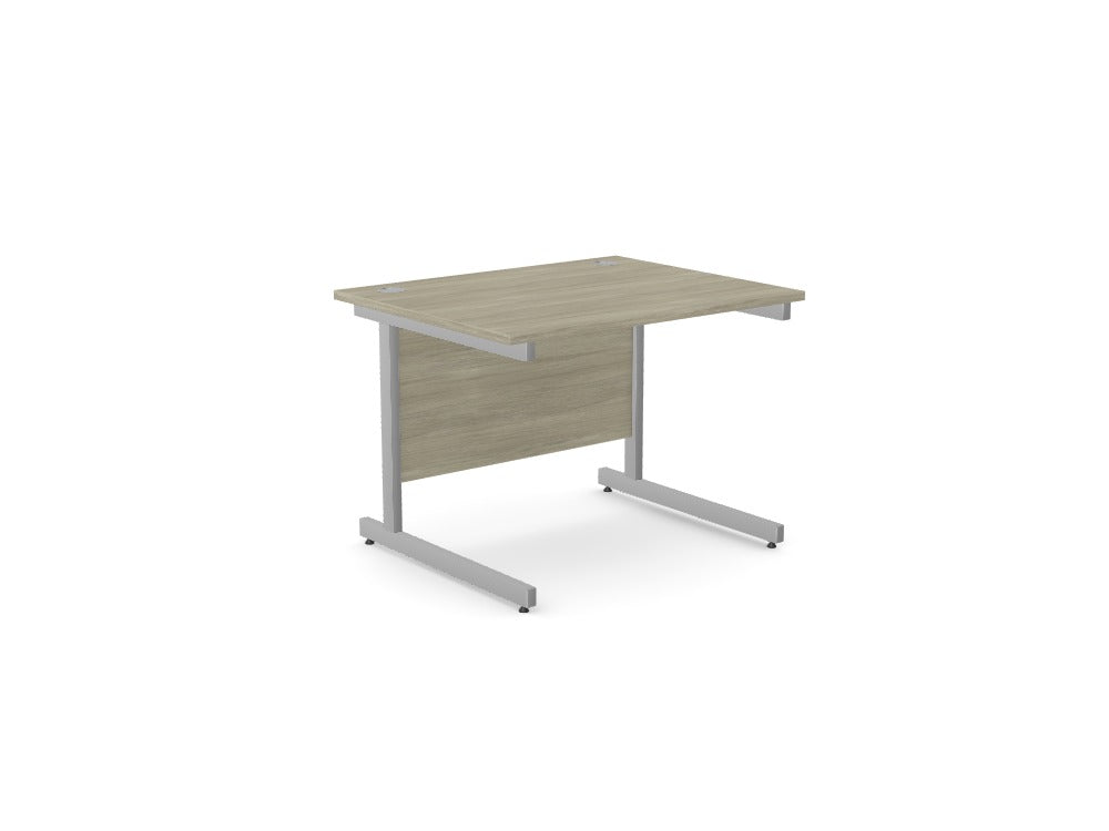 Custom Ashford Metal Leg Straight Desk - Ref: VERWQD
