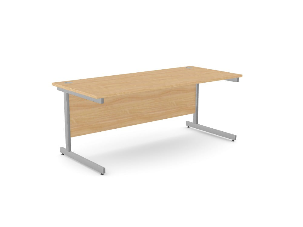 Custom Ashford Metal Leg Straight Desk - Ref: Z5II3J