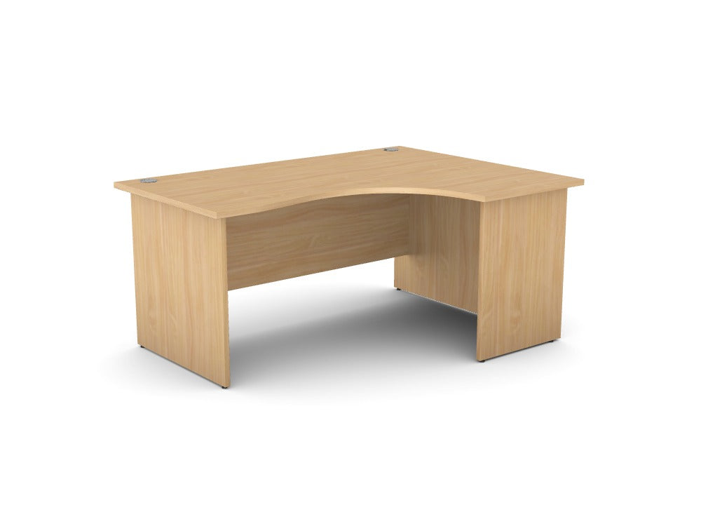 Custom Ashford Panel Leg Crescent Desk - Ref: 4TJXIU