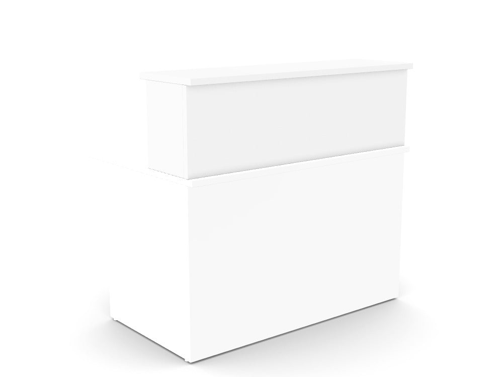 Custom Ashford Reception Desk Riser - Ref: NCMCML