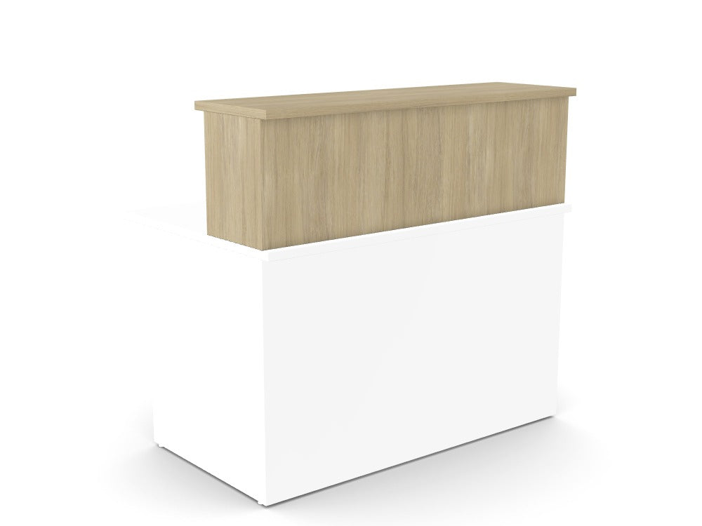 Custom Ashford Reception Desk Riser - Ref: QQCR7Y