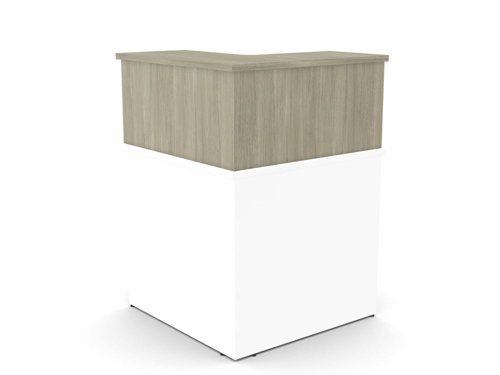 Custom Ashford Reception 90 Degree Corner Riser - Ref: PSLYCD