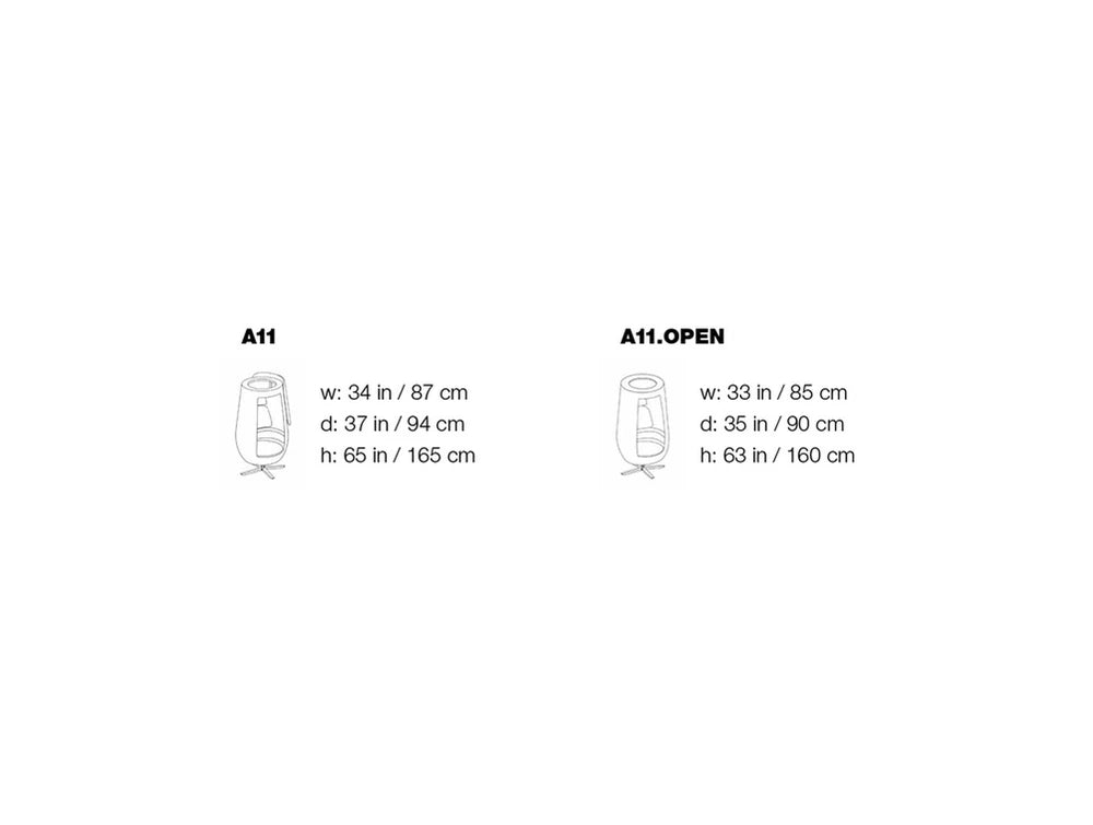 A11 Open  Dimensions 1
