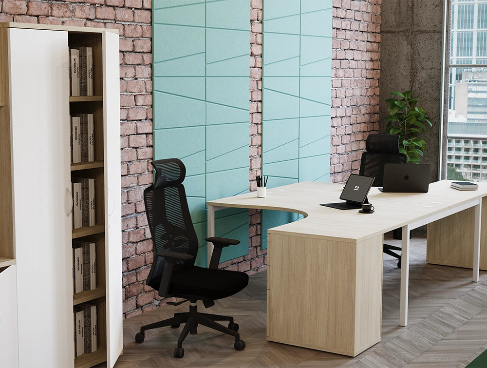 Media Meeting Room with Mixed Wall Panels 3