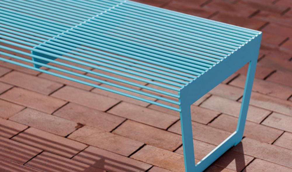 Arte Outdoor Bench Seating Seat Detail
