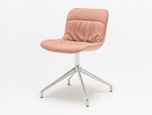 Baltic 2 Soft Duo Chair with 4 Star Polished Aluminium Base