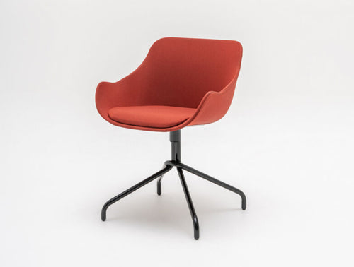 Baltic Classic Armchair with 4 Spoke Swivel Base