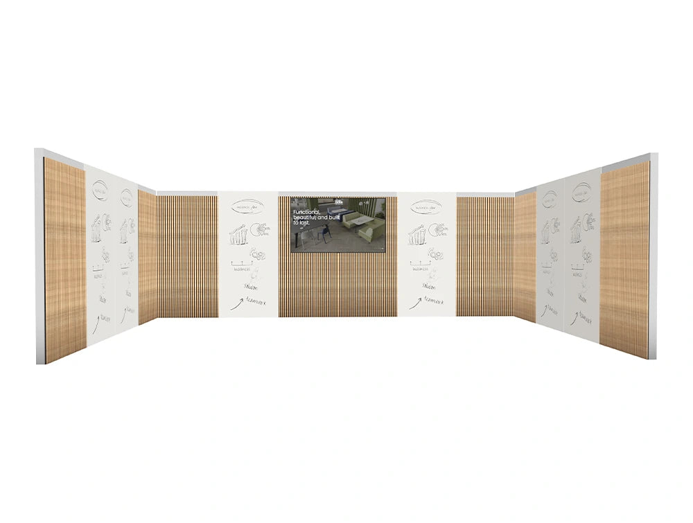 Board Room with Wooden Slats 2