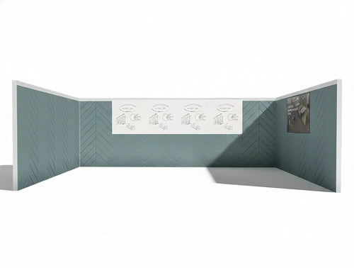 Boardroom Layout with Acoustic Panels and Glassboard Walls