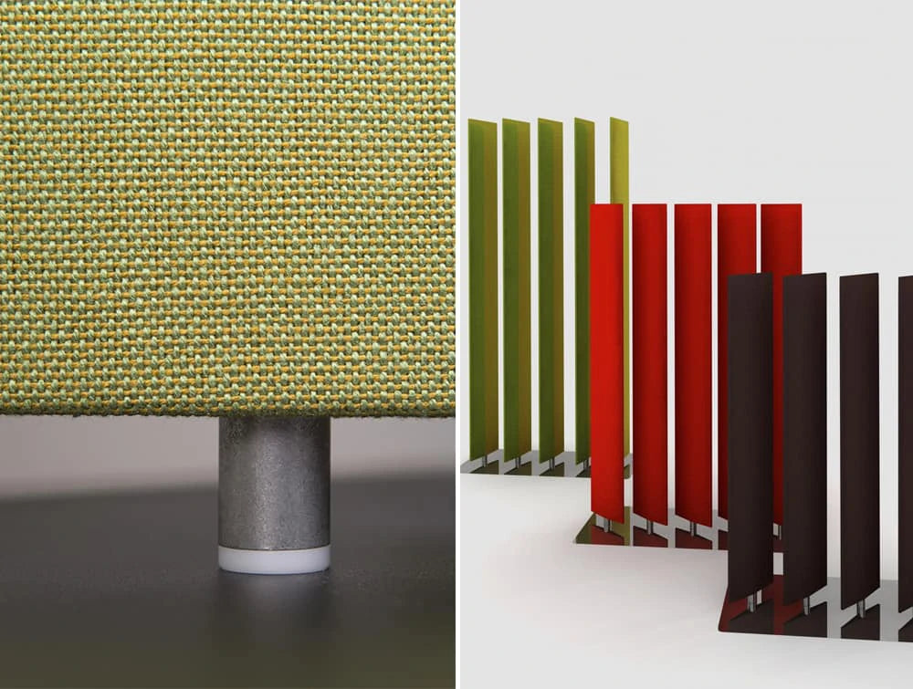 BuzziBlinds Classic Freestanding Acoustic Screen Felt Small Medium Large Size