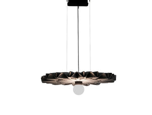 Buzzipleat Edel Acoustic Pendant Ceiling Light Brown