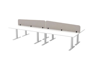 Buzzitripl Desk Straight Forward Desk Partition 7