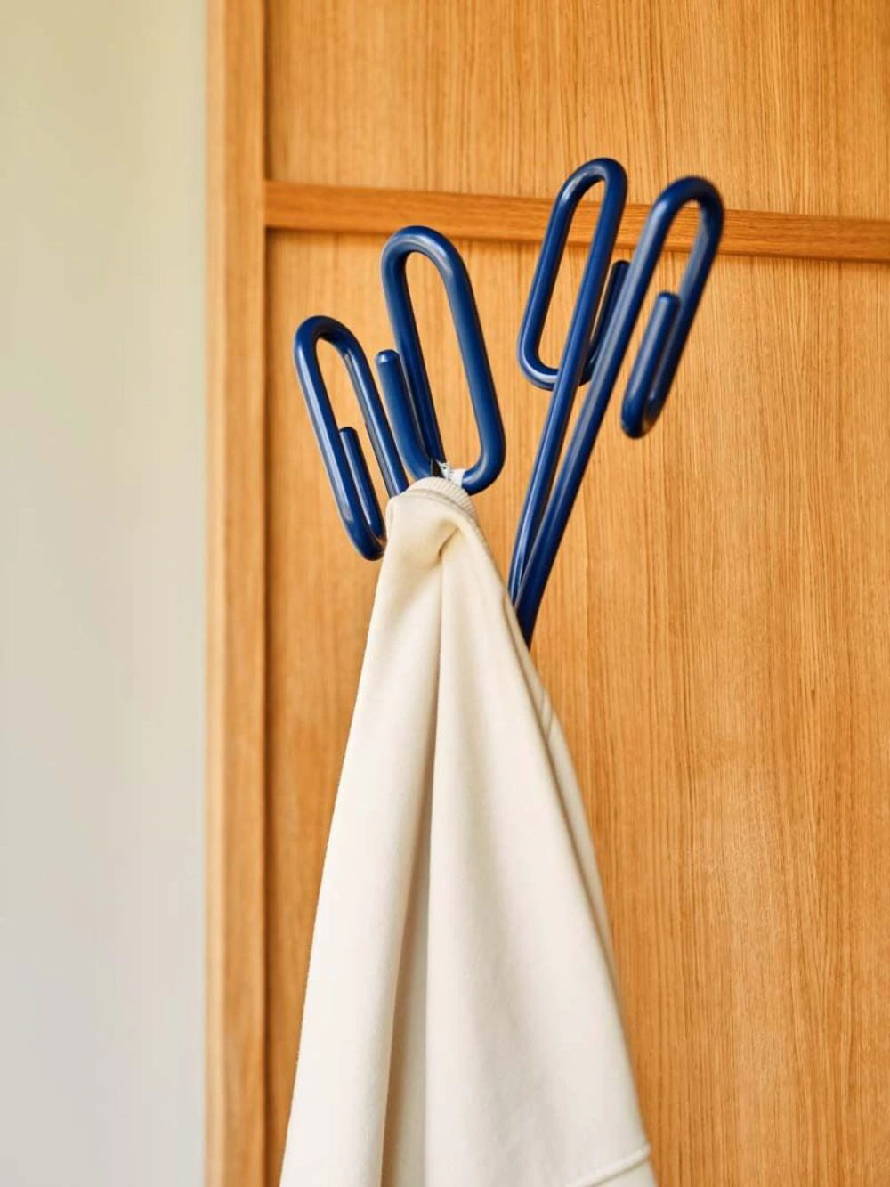 Clip Steel Coat Stand in Blue Finish 2