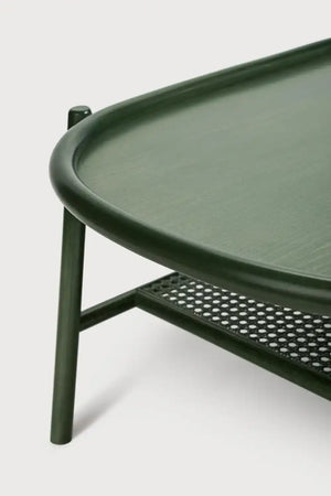 Drum Oval Low Coffee Table Edge Detail 5