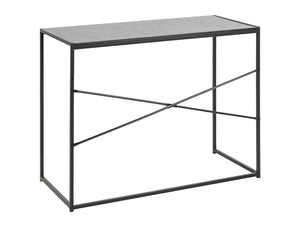 Emily Home Office Desk Ash Black 2