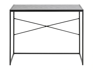 Emily Home Office Desk Ash Black 3