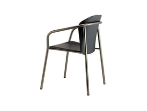 Finn Metal And Wood Armchair 9