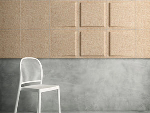 Gaber Fono Acoustic Wall Panels In Light Brown