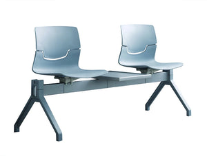 Gaber Slot Beam Seating With Grey Frame