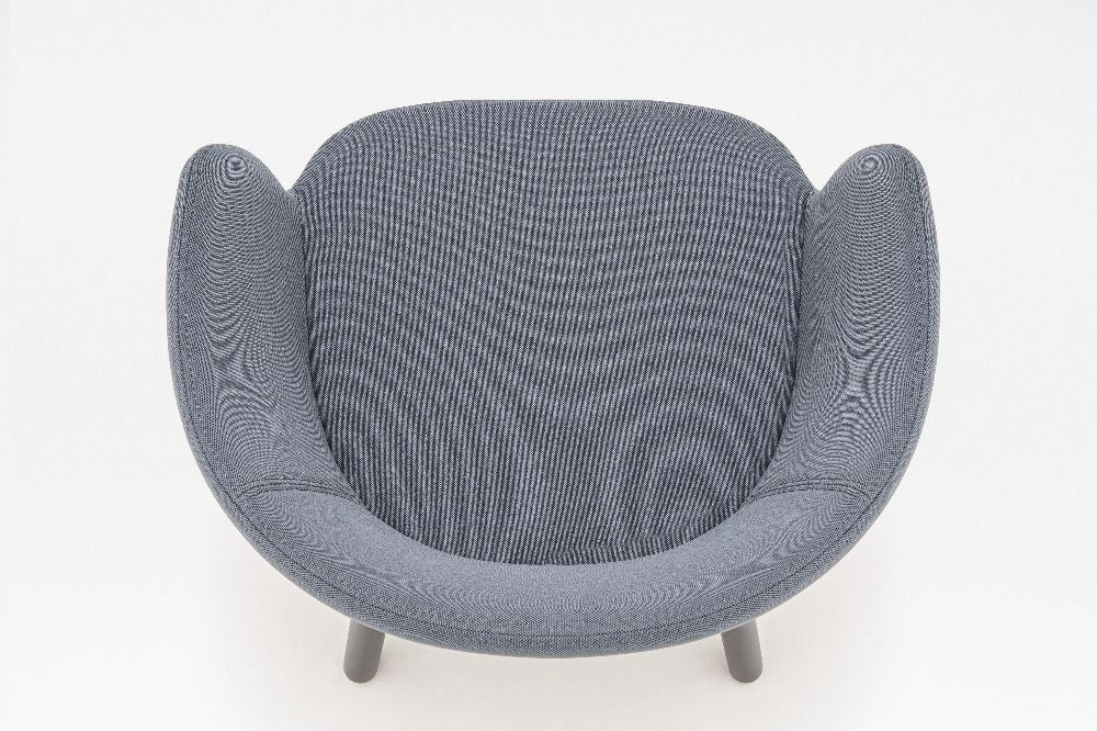 Grace Office Chair with Four Wooden Legs 4