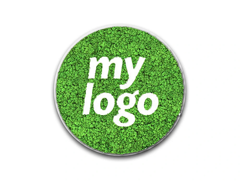 Green Moss Personalised Logo And Letterings