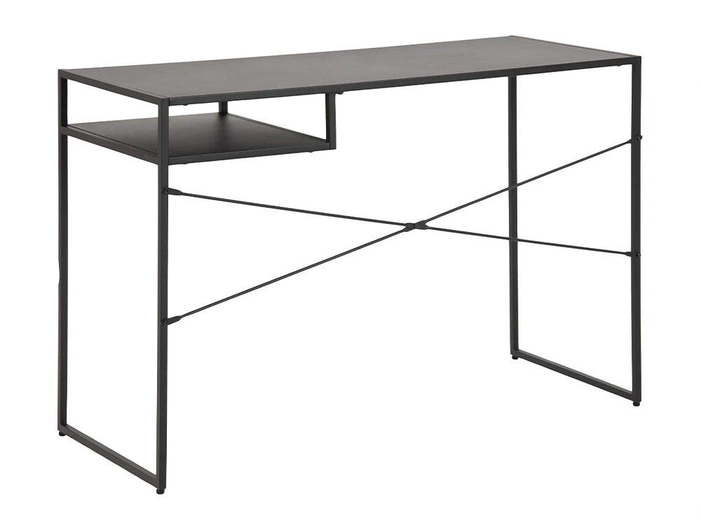 Harry Home Office Desk Matte Black 2