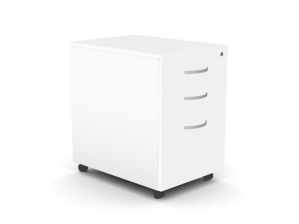 Custom Kito High Mobile Pedestal 3 Drawer - Ref: IPHHL5
