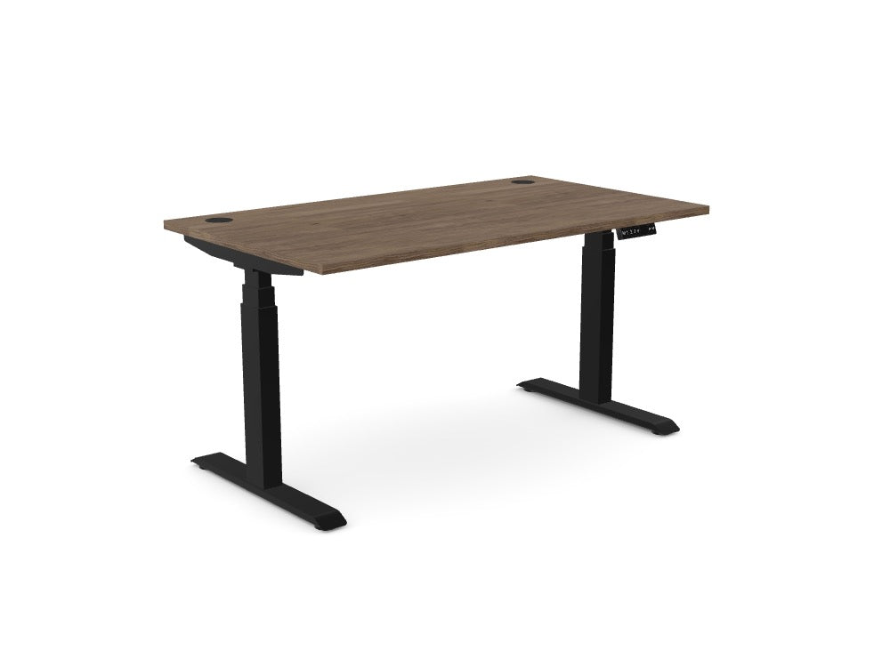 Custom Ws.D Levo Sit-Stand Desk - Ref: WLQDBB