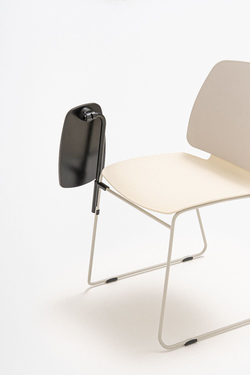 Lena Low Backrest Chair with Sled Base Detail 3