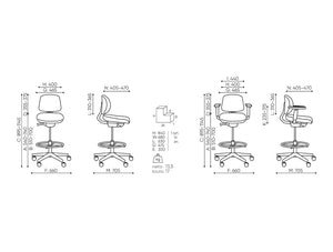 Lift Sit Stand Mobile Chair Dimensions