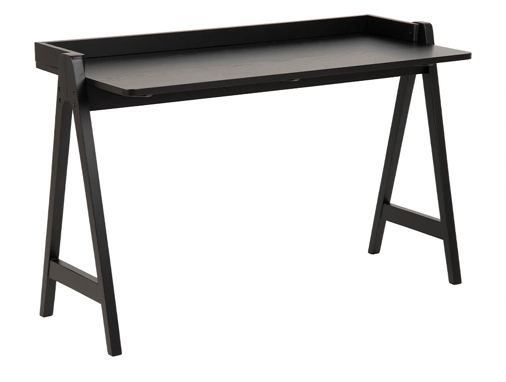 Lily Home Office Desk - Matte Black