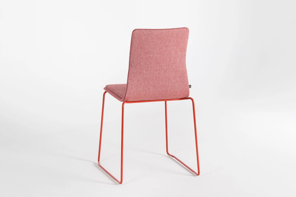 Linar Plus Wooden Chair With Cushion  Cross Base 12