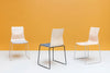 Linar Plus Wooden Chair With Cushion  Cross Base 4